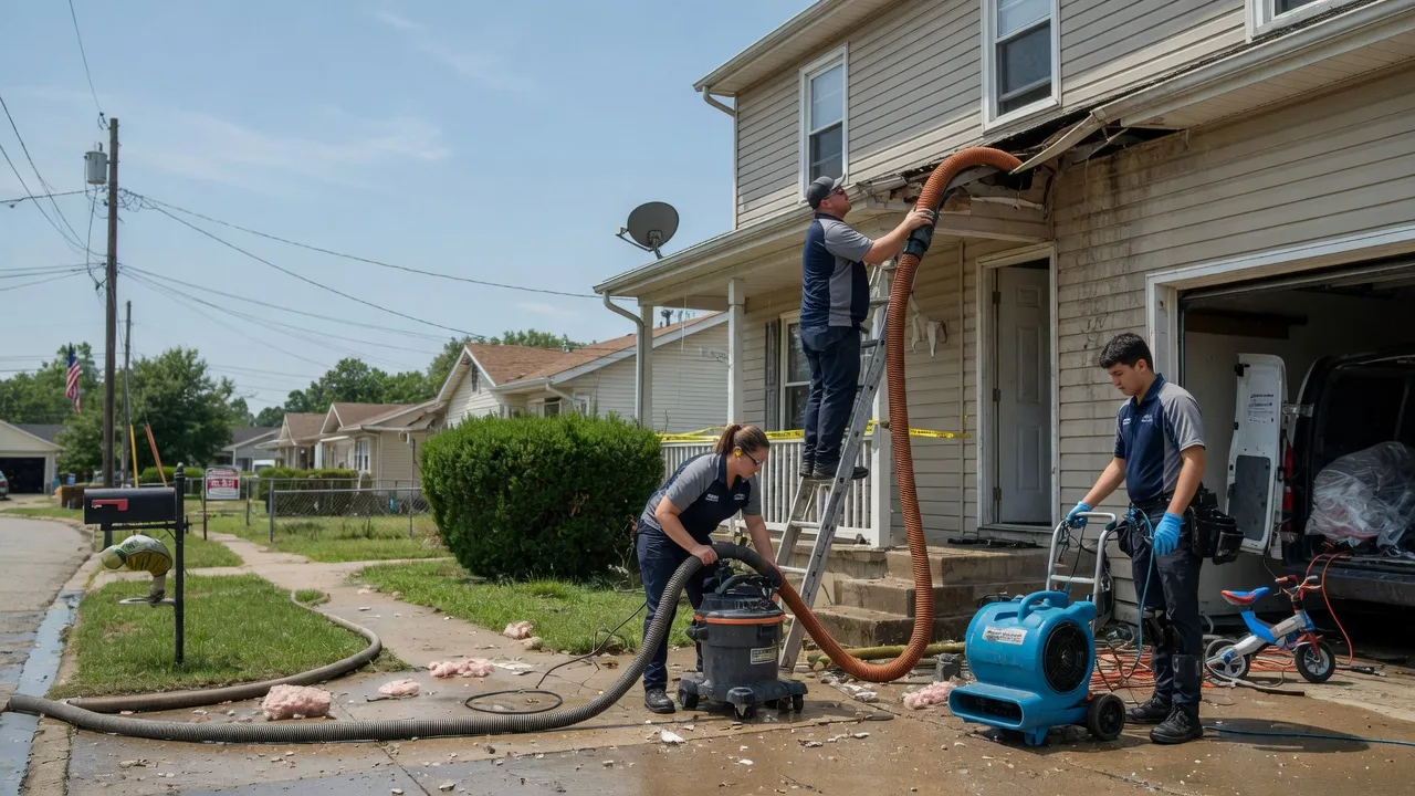 Water Damage Restoration in Poseyville, IN near me